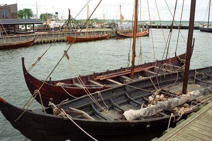 Réplicas de barcos vikingos en Roskilde