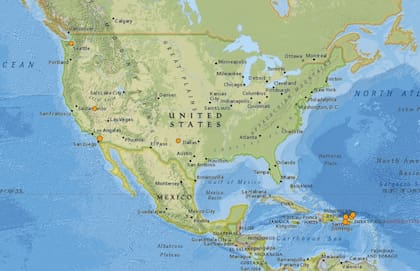 Reporte oficial de los temblores ocurridos en EE.UU. durante las últimas horas