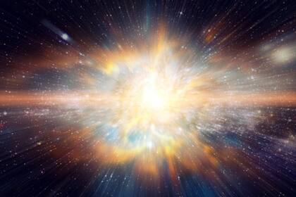 Representación de la muerte de una galaxia, realizada por la NASA