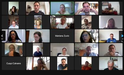 Representantes de la Coalición Cívica durante un plenario federal de su partido.