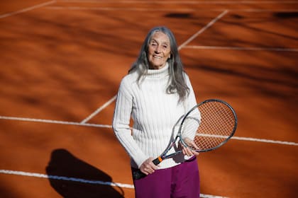 Representará a la Argentina en el Mundial de Tenis Senior en Crocia para la categoría +85