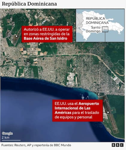 República Dominicana permite el reabastecimiento de combustible a naves estadounidense