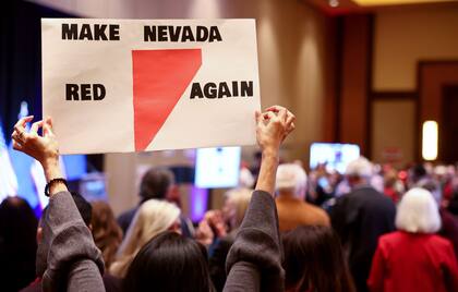 Republicanos esperan los resultados en Nevada