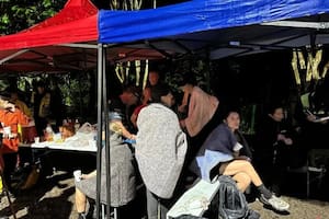 Rescate de turistas en la quebrada salteña