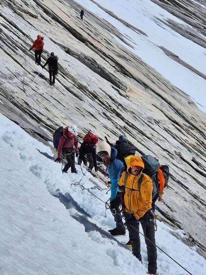 Rescate en las montañas, El Chaltén, Santa Cruz