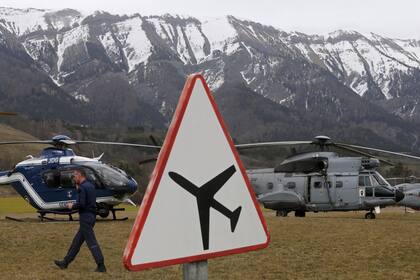La zona donde cayó el avión de Germanwings es de muy difícil acceso