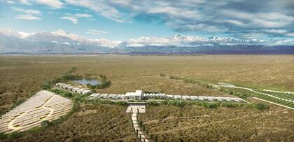 Reserva Alto Agrelo comprende un hotel 5 estrellas, lotes residenciales, una bodega y un club hípico