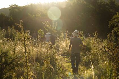 Reserva Ecológica Volcán Poca, en el norte de Traslasierra, es donde realizan varias prácticas.
