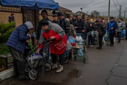 Residentes de Kherson