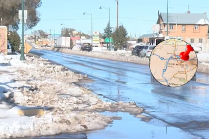 Residentes de Las Vegas enfrentaron cortes de electricidad y caminos bloqueados por la nevada reciente.