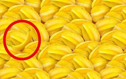 Respuesta al desafío de la banana escondida entre las frutas