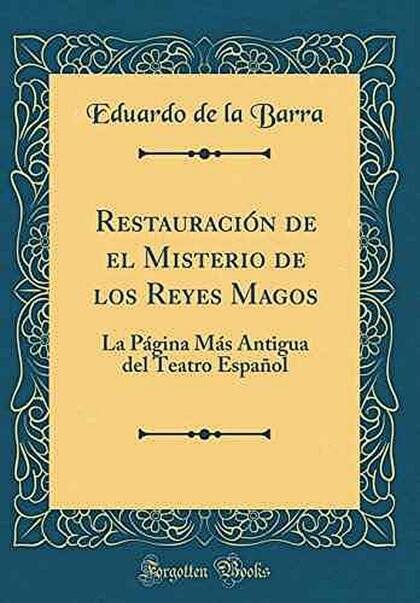Restauración de el misterio de los reyes magos
