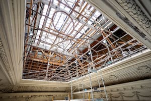 Así es la obra de restauración para recuperar un edificio emblemático de la educación pública porteña
