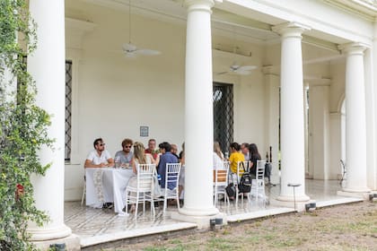 Restaurante 1830, de estancia La Paz, Córdoba.
