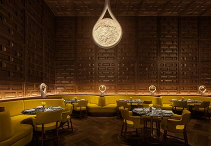 Restaurante Jeronimo, al interior del hotel.