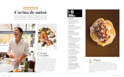 Restaurantes de autor, una de las familias temáticas que componen la selección de 300.