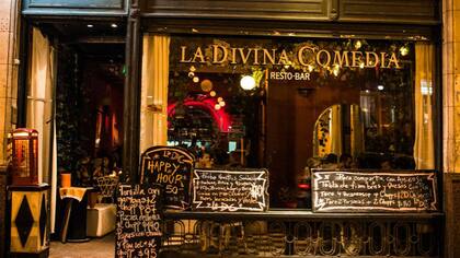 Restaurantes en San Telmo: La Divina Comedia. Foto: Facebook La Divina Comedia