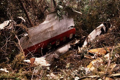 Restos del avión de Japan Airlines (Getty Images)