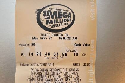 Resultados de la lotería Mega Millions del 20 de junio
