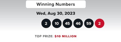 Resultados del Double Play del 30 de agosto