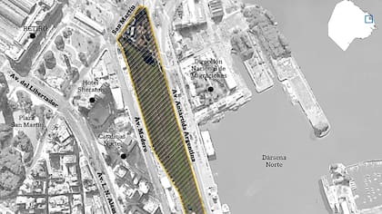 Retiro: ponen a la venta terrenos por US$ 165 millones