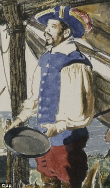 Retrato basado en la descripción de Juan Rodríguez (Janos/Daily Mail UK)