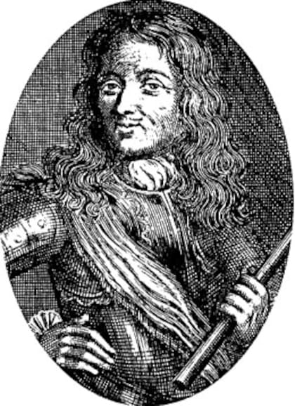 Retrato de 1700 Charles de Batz de Castelmore (Crédito: Gatien Courtilz de Sandras)