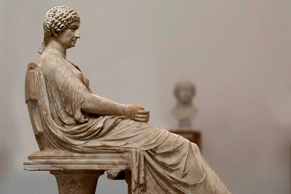 Retrato de Agripina a edad madura en el Museo Vaticano