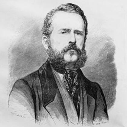 Retrato de Bartolome Bossi, quien también incursionó en el arte plástico