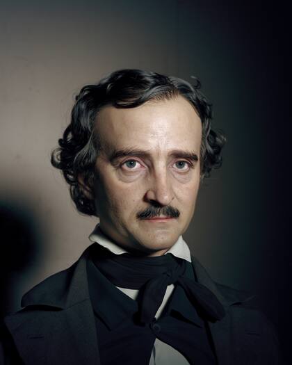 Retrato de Edgar Allan Poe realizado por el artista iranía Hadi Karimi