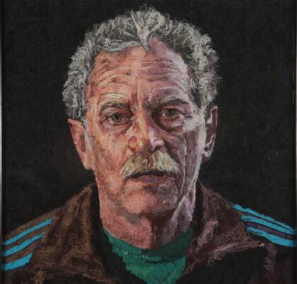 RETRATO DE FOGWILL. La obra de Mondongo fue cedida en préstamo a la colección del Museo Nacional de Bellas Artes