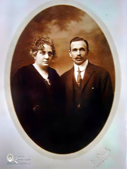 Retrato de José Antonio Trabucco y Ana Viglione.