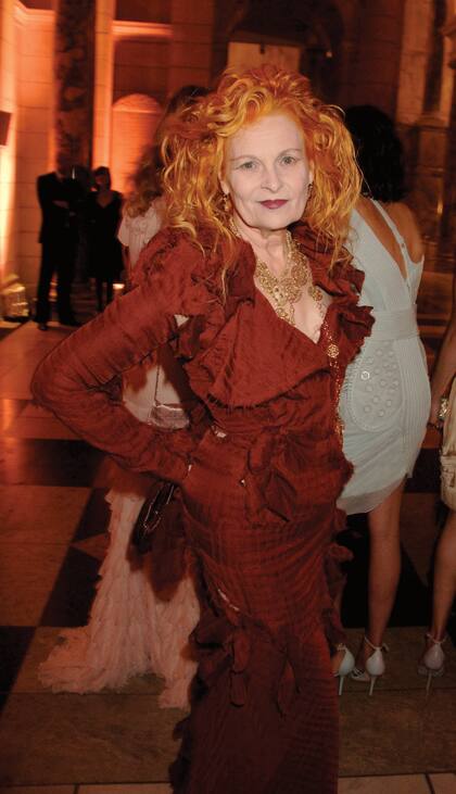 Retrato de la genial Vivienne Westwood.