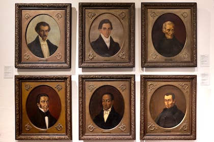 Retrato de los Congresales en la Casa Histórica.