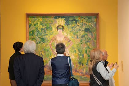 "Retrato de María Teresa Ayerza de González Garaño" (1928), por Hermenegildo Anglada Camarasa