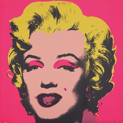 Retrato de Marilyn Monroe por Andy Warhol (1967), comprado por el arquero alemán Harald “Toni” Schumacher