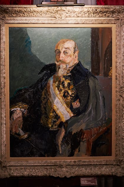 Retrato de Matías Errázuriz Ortúzar por Jorge Beristayn (1934)