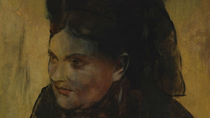 Retrato de una mujer, la famosa obra de Edgar Degas
