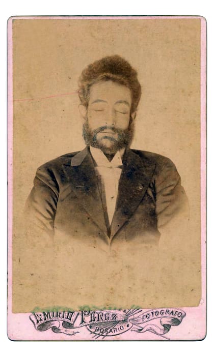 Retrato mortuorio de Mauricio Dengremont.