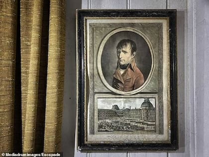 Retratos antiguos encontrados en la mansión