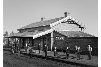 "Estación Chas", de Christiano Junior (1877)