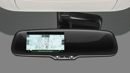 Retrovisor interior del Nissan Murano