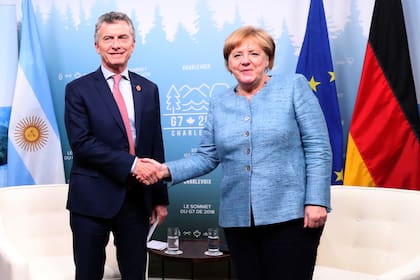 Reunión con la canciller de Alemania, Angela Merkel