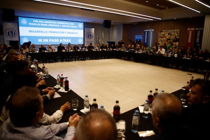 Reunión de la mesa chica de la CGT
