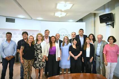 Reunión de legisladores patagónicos.