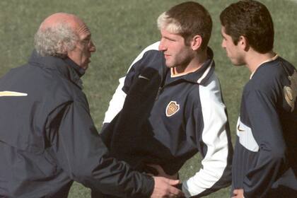 Reunión del Virrey con Palermo y Riquelme, allá por 1998