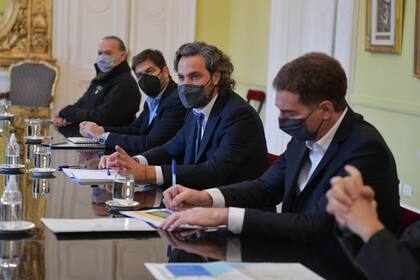 Reunión en la Casa Rosada por las nuevas restricciones