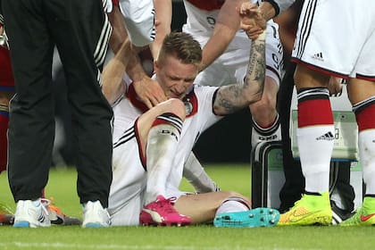 Reus se va del campo... y del Mundial