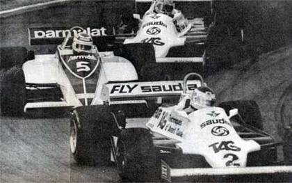 Reutemann, Piquet y Jones, los protagonistas de aquel campeonato de 1981 que debió ser de Lole