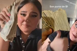 Revela cuánto gana en una semana como mesera en Estados Unidos y sorprende a todos